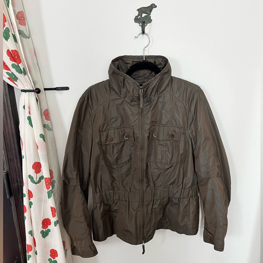 Luisa Cerano Jacket - SIZE 14/ Brown / zip up